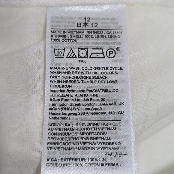 ⭐️ Banana Republic Lina Straight Linen Pant - Picture 4 of 5